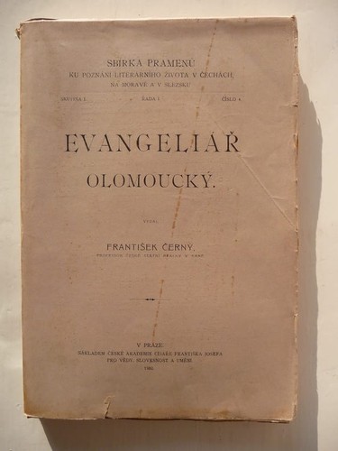 Cerny evangeliar - cerny, (frantisek)