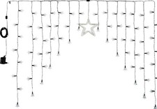 Led lichtervorhang sterne - led-lichtervorhang,