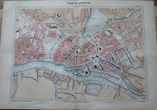 Stadtplan HAMBURG Original