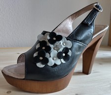 Damen Pumps schwarz eng