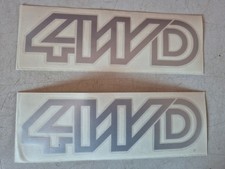 2x VW Bus T3 Aufkleber 4WD Syncro Tür 251 253