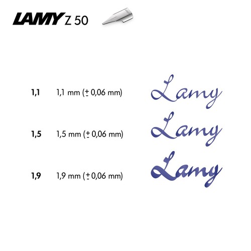 Lamy z50 ersatz feder silber - lamy,