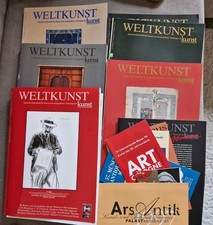 6x  Zeitschrift Weltkunst