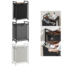 VASAGLE Wäschekorb mit Ablage