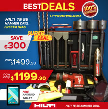 HILTI TE 55 HAMMER DRILL
