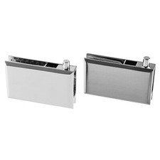 2x Glastür Scharnier 6mm