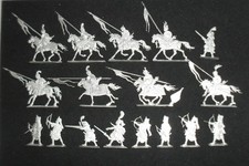 Zinnfiguren, Flachfiguren,  Europa 17.Jahrhundert, Türkische Truppen, Blank!