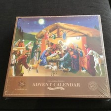 Christmas Jigsaw Puzzle Advent Calendar Countdown to Christmas 1008 Pieces Santa