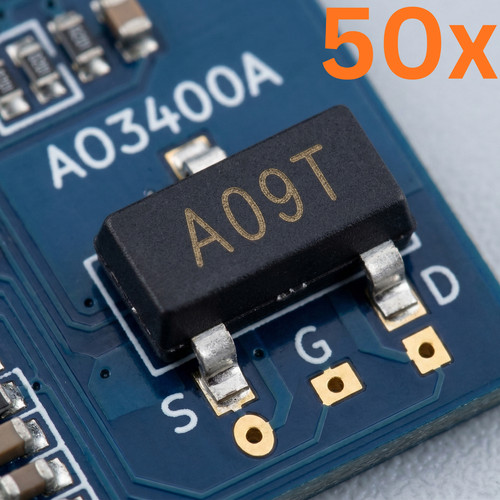 Ao3400 sot23 mosfet channel - sot23, n-channel