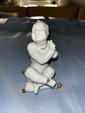 Weimar Porzellan Börner Sitzender Chinese