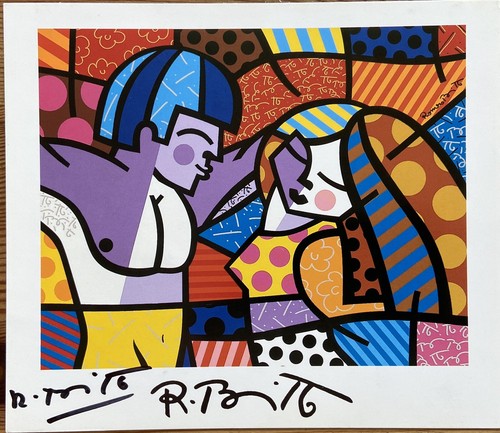 Romero britto signiert - britto,