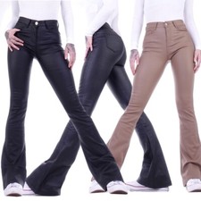 Damen Jeans Bootcut High Waist