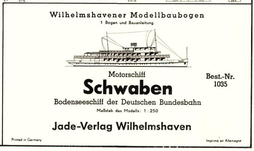 Wilhelmshavener modellbaubogen - wilhelmshavener,