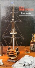 C. Mamoli U.S.S. Constitution Querschnitt Modellschiffsbausatz 1:93
