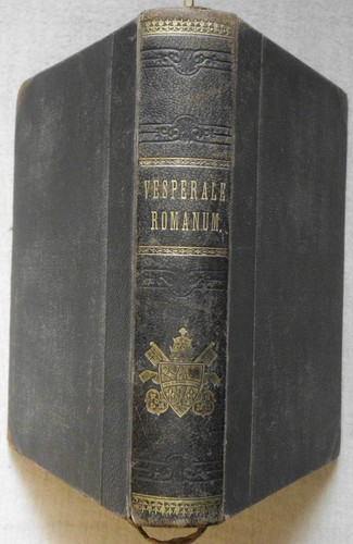 Vesperale romanum consinatum - vesperale, romanum,