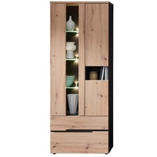 Standvitrine - Artisan Eiche -