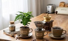 Kaffee pflanze coffea - kaffee, arabica