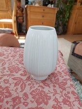 Bisquitporzellan Vase in OP