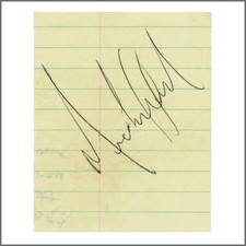 Michael Jackson 1993 Las Vegas Autograph (USA)