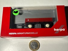 M854 Herpa Landwirtschaft Anhänger 2a  1:87 H0 Agraranhänger Pritschenhänger