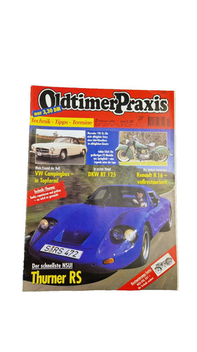 Oldtimerpraxis von 2001 - oldtimerpraxis,