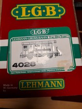 LGB 4028 Gedeckter Güterwagen MOB  Kronenbourg mit Metallräder  in OVP