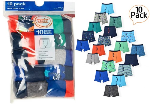 Jungen 10er pack boxershorts - jungen,