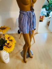 H&M kurze Leinenhose Gr 34