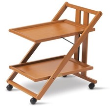 Servierwagen "Sevilla" kirschholzfarben, gut erhalten