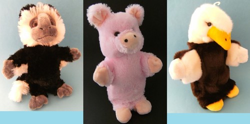 Plüschtier handpuppe - 1,