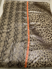 ausgefallenes Schaltuch Gold, Leo / Schlange