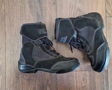 Motorradschuhe Damen schwarz