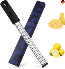 Dachiy Zester Reibe, Küchenreibe, Parmesanreibe, Zitronenreibe, Muskatnuss 
