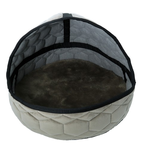 Lammfellbett muschel samt - lammfellbett,