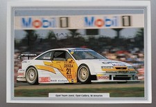 Motorsport Autogrammkarte Ni Amorin, DTM Joest Opel Calibra