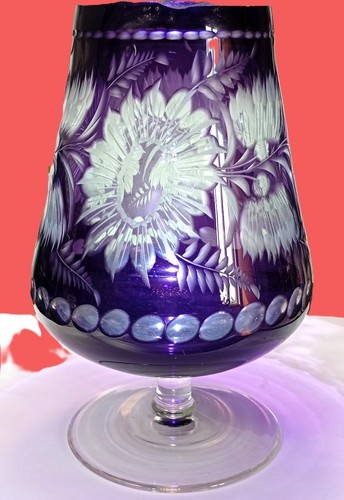 Edelglasbecher aus bleiglas - edelglasbecher,