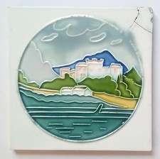 Antike Jugendstil-Fliese