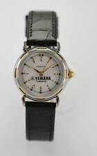 Fossil Uhr Damen Yamaha Außenborder Schwarz Leder Edelstahl Gold Silber Quarz