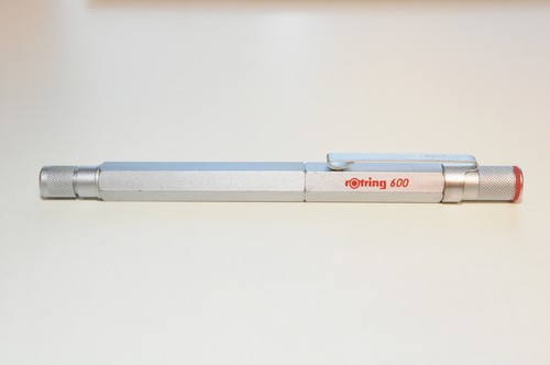 Rotring 600 füller silber - füller, ob