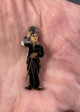 emaill. alte Anstecknadel -