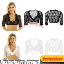 Damen Sexy Spitze Dirndlbluse
