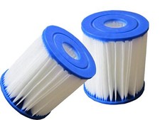 2x Bestway Filterkartusche Pool Filter Pumpenfilter Ersatz Pumpe Größe I Gr.1