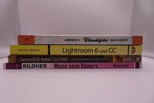 4x Kamera, Foto & Lightroom Bücher - Top Zustand, vom Händler!