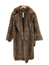 Kunstpelz Mantel Damen