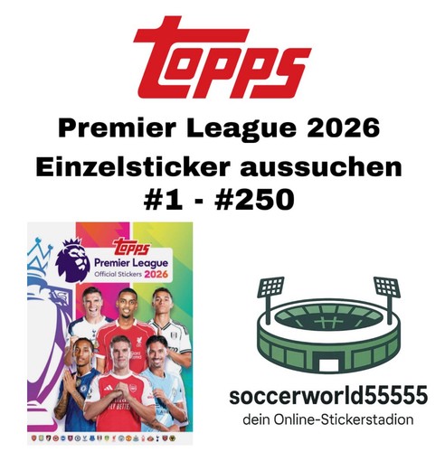 Topps premier league 2026 - topps,