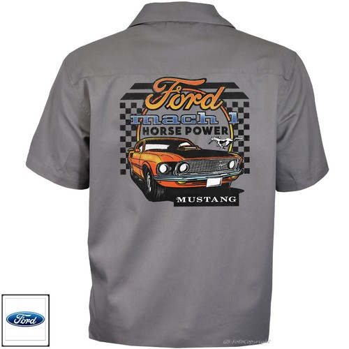 Ford mustang hemd worker - mustang,