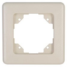 Kopp Abdeckrahmen EUROPA 1-fach, creme-weiß