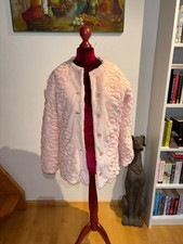 Rosa Faux Fur Jacke, Selbst