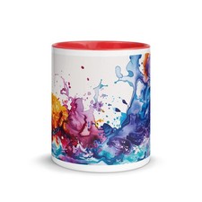 Tasse mit farbiger Innenseite