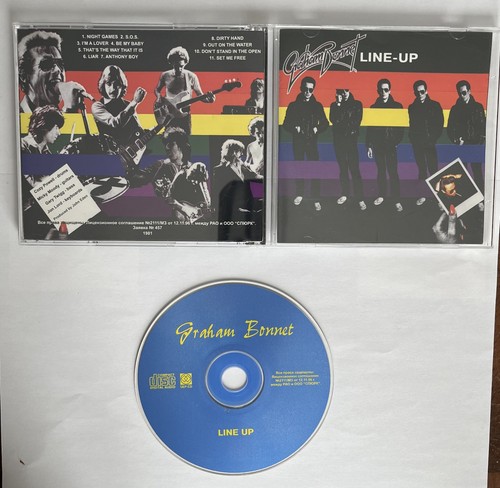 Graham bonnet line mit - cd,